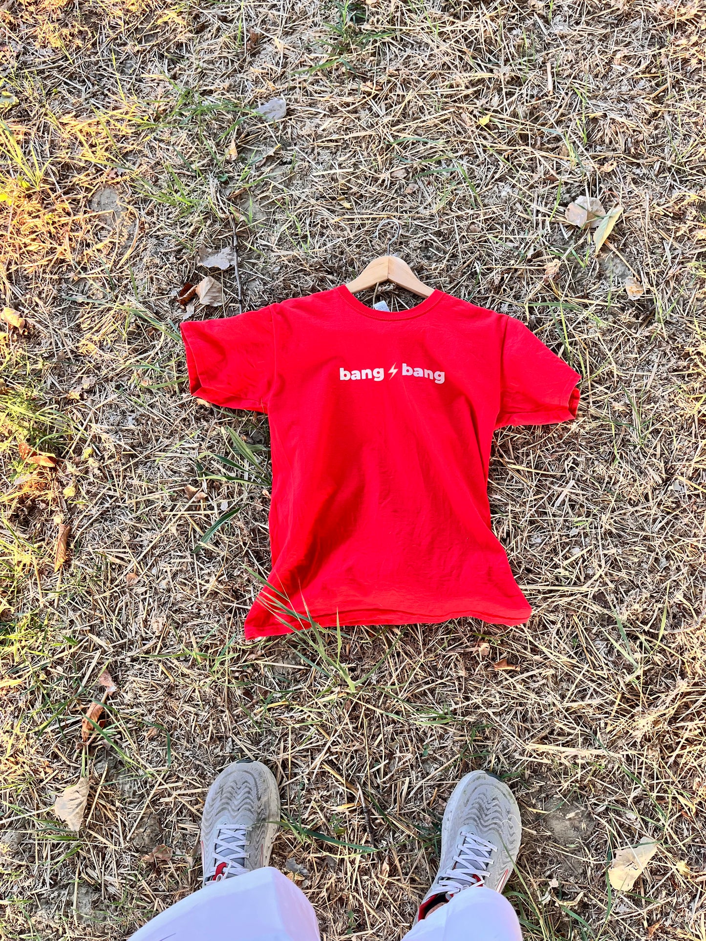 T-shirt bang⚡bang red