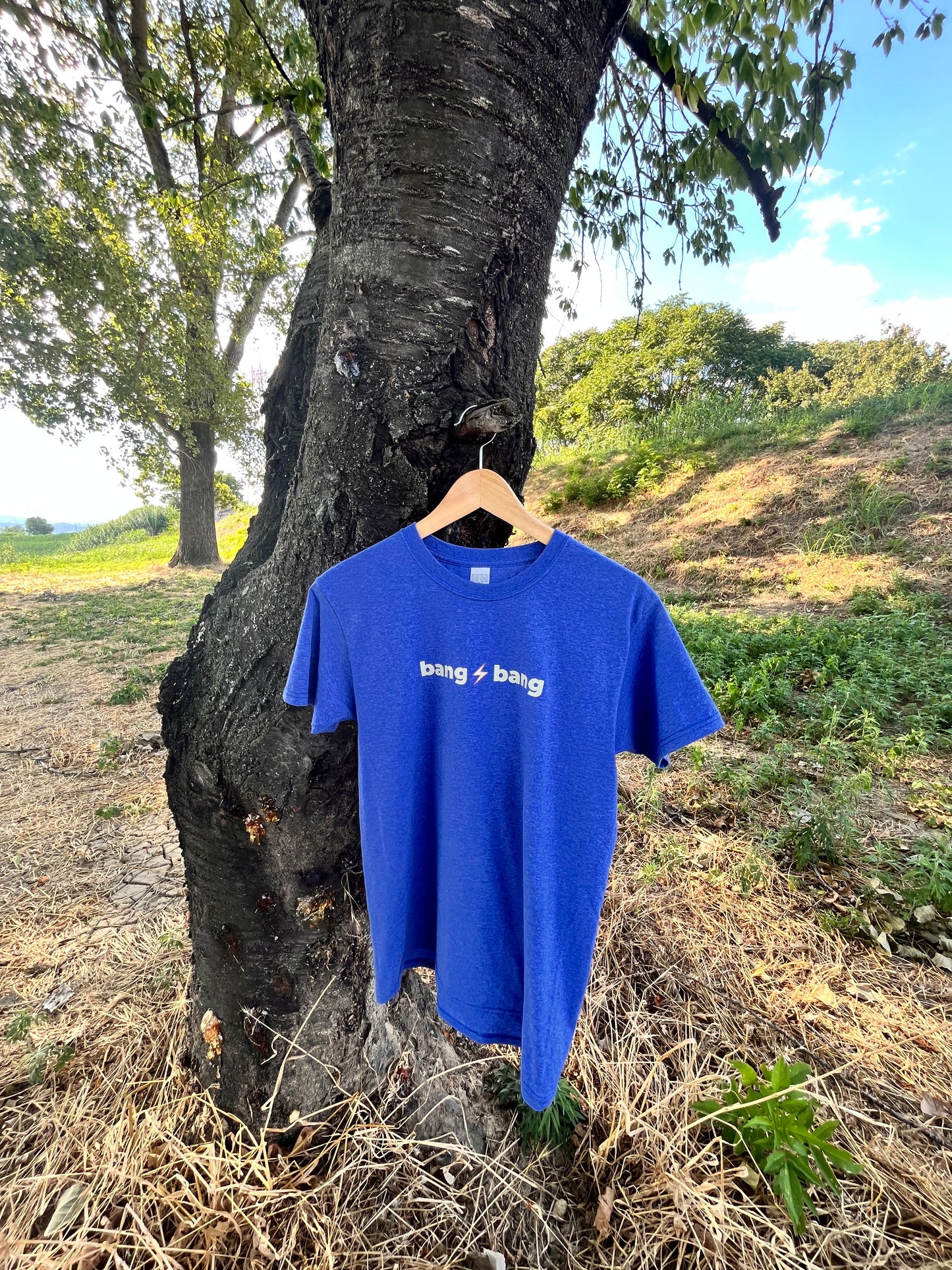 T-shirt bang⚡bang blue