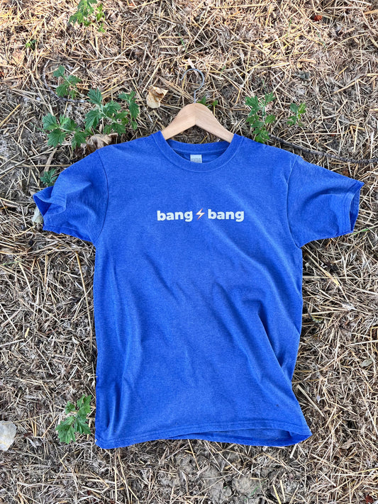 T-shirt bang⚡bang blue